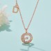 モアサナイト ネックレス シルバー 925 ネックレス アルファベット イニシャル「D」
